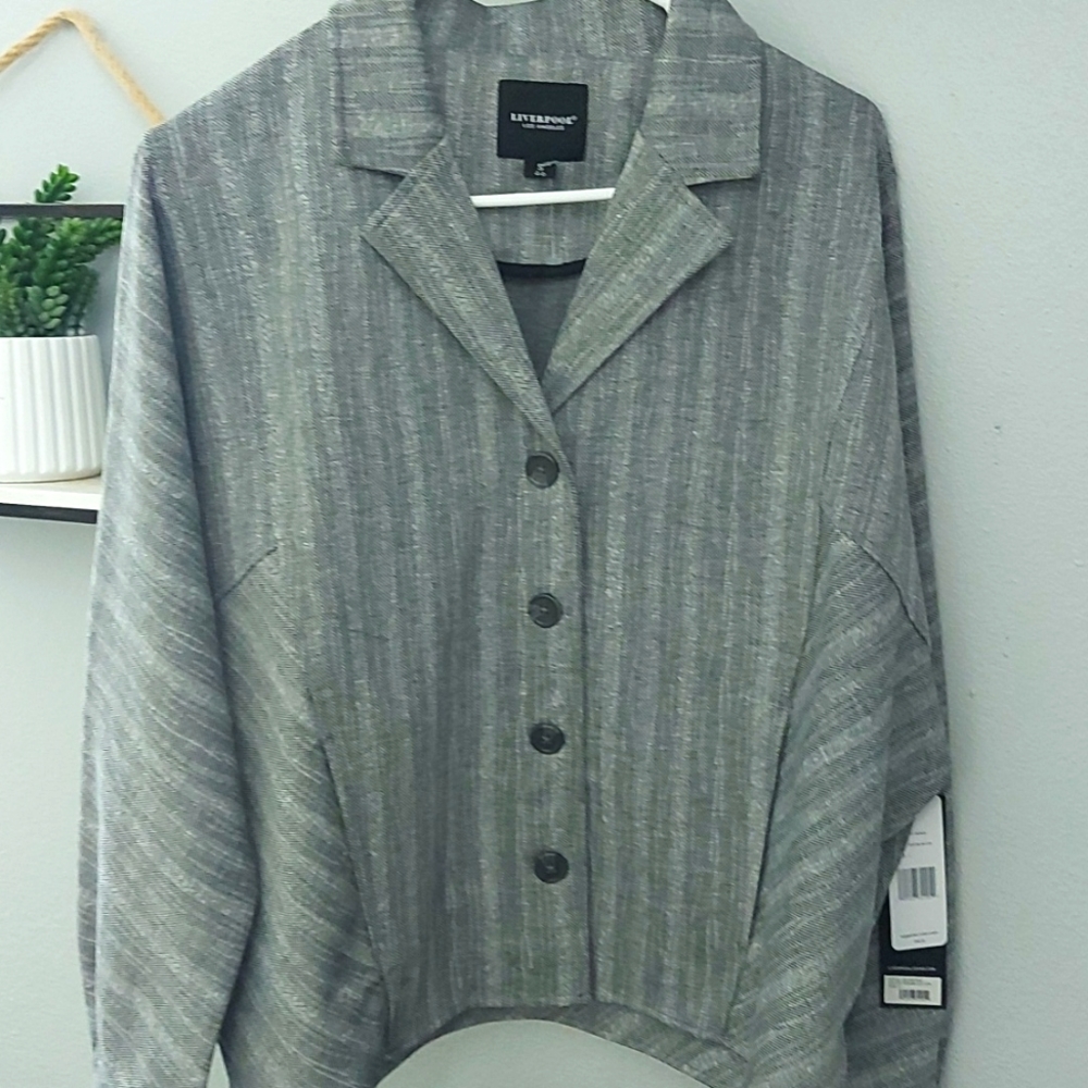 NWT Liverpool blazer jacket